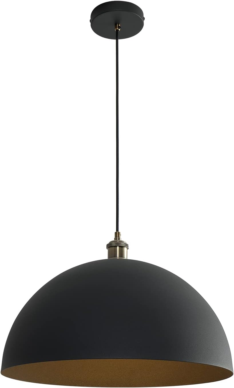 Vintage Industrial Dome Pendant Light