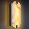 Black Alabaster Marble Wall Sconce