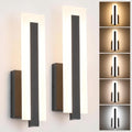 2-Pack Dimmable LED Up Down Wall Sconce