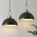 2-Pack Adjustable Dome Pendant Lights