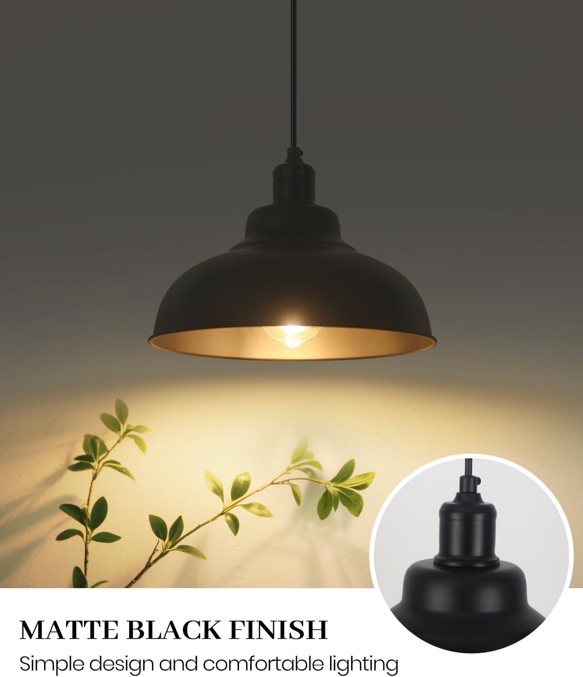 2-Light Farmhouse Adjustable Pendant Light