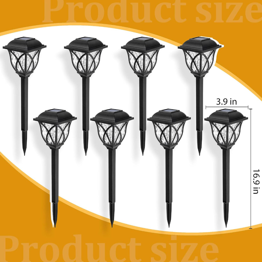 6-Pack Waterproof Solar Garden Lights