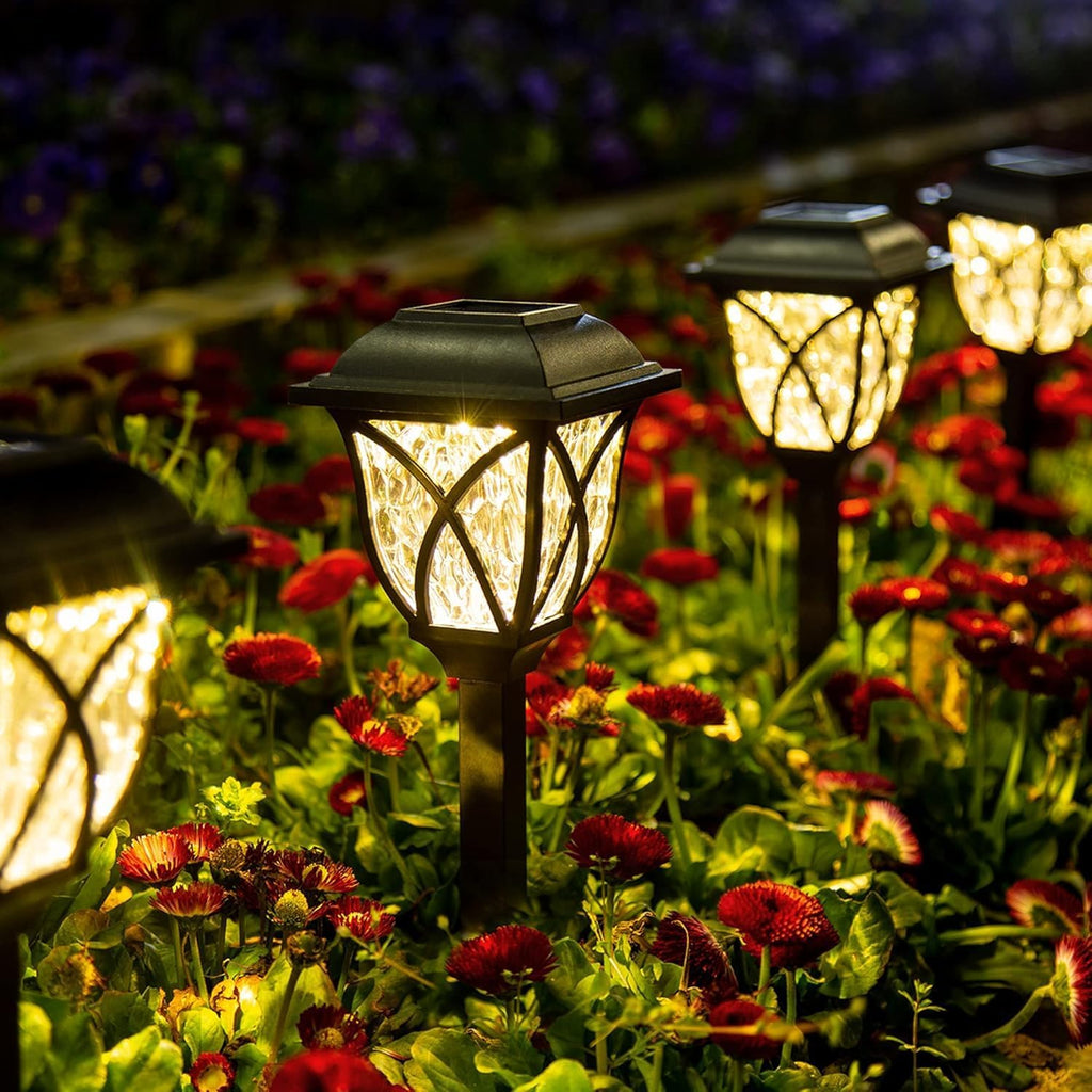 6-Pack Waterproof Solar Garden Lights