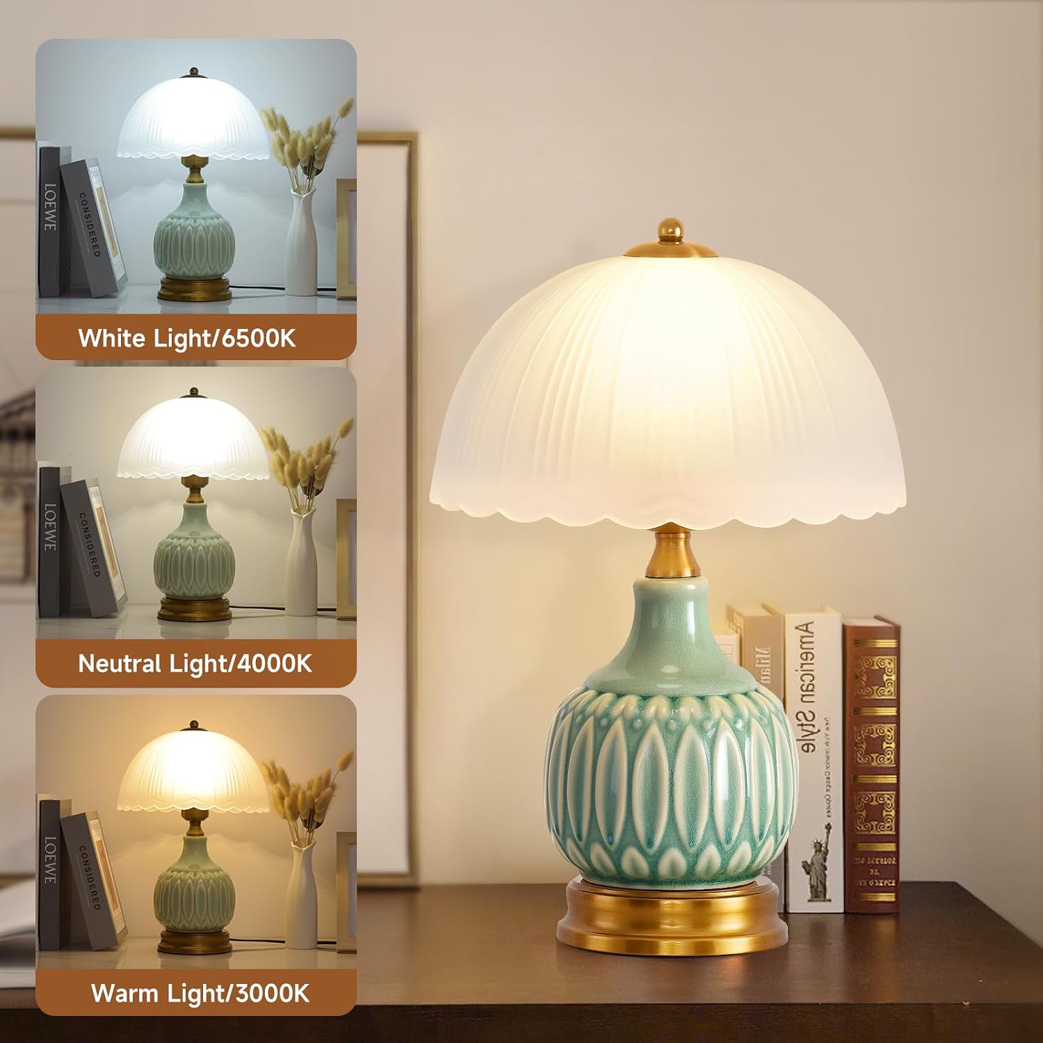 Retro Ceramic Table Lamp